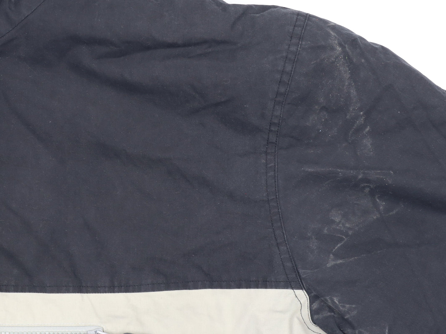Mens UK Size M H·K·A Black Anorak Coat