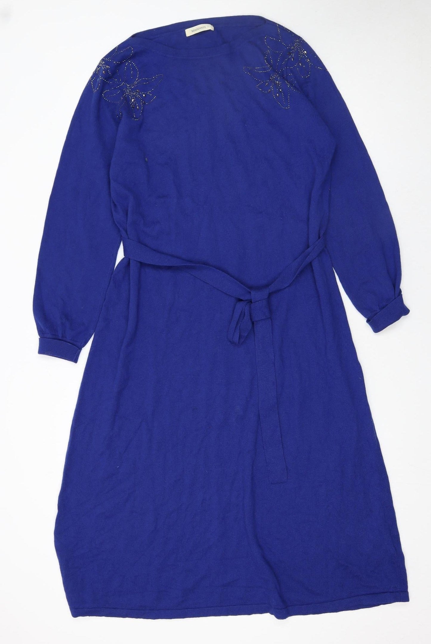 Womens UK Size L Woolovers Sweater Dress