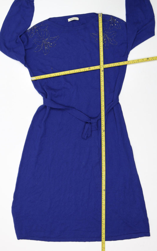 Womens UK Size L Woolovers Sweater Dress