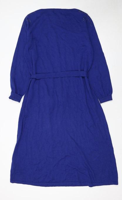 Womens UK Size L Woolovers Sweater Dress