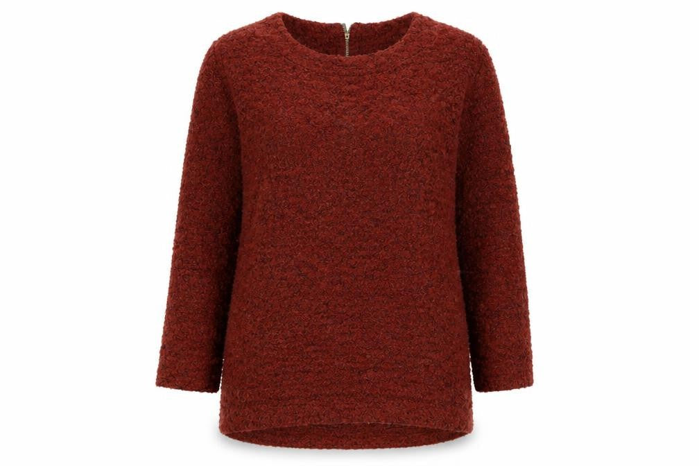 Womens UK Size 12 NEXT Brown Pullover Jumper