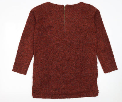 Womens UK Size 12 NEXT Brown Pullover Jumper