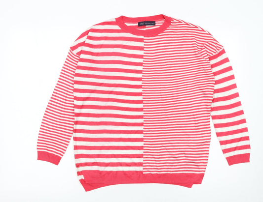 Womens UK Size M Marks and Spencer Red Pullover Jumper