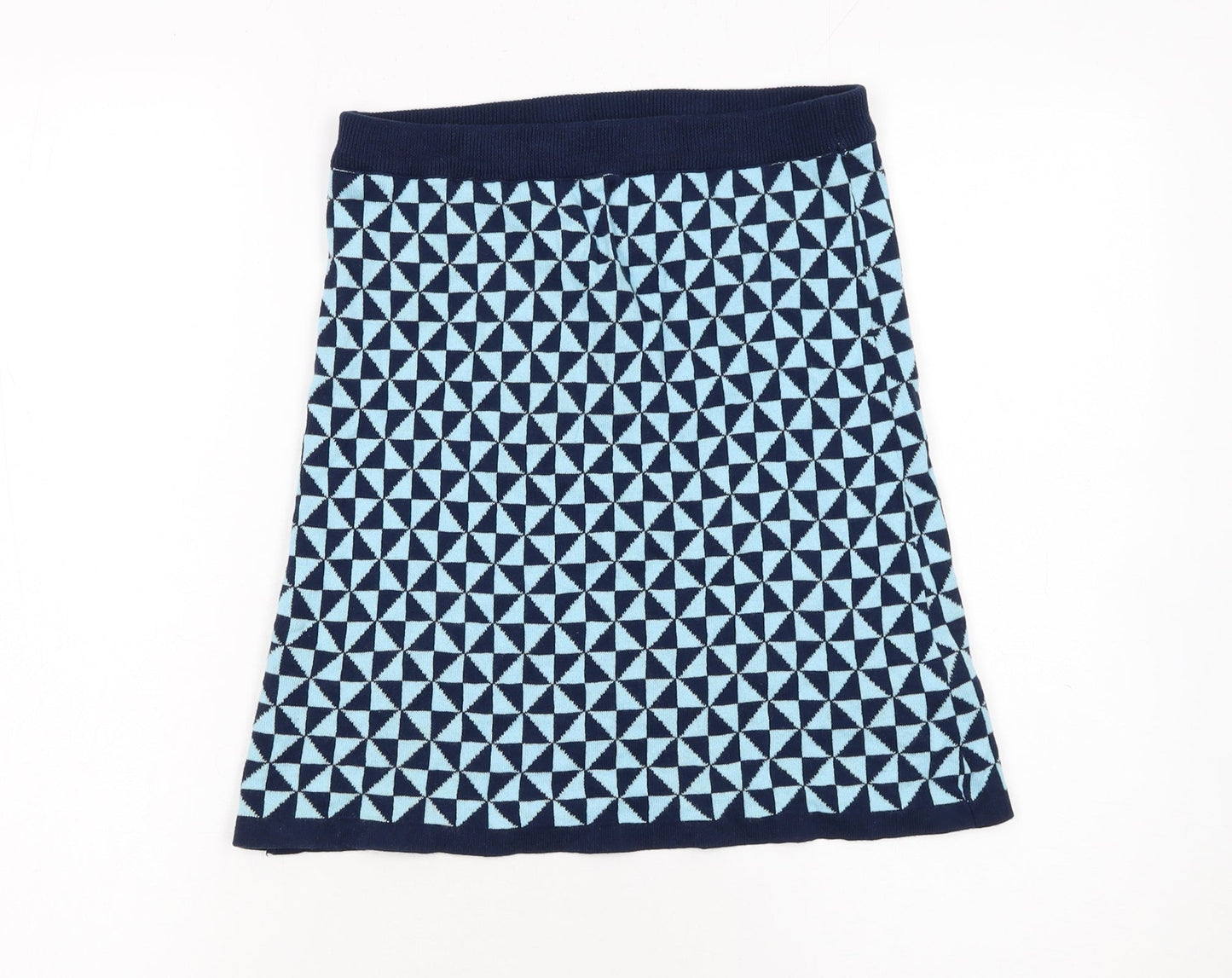 Womens UK Size 12 Kling A-Line Knit Skirt