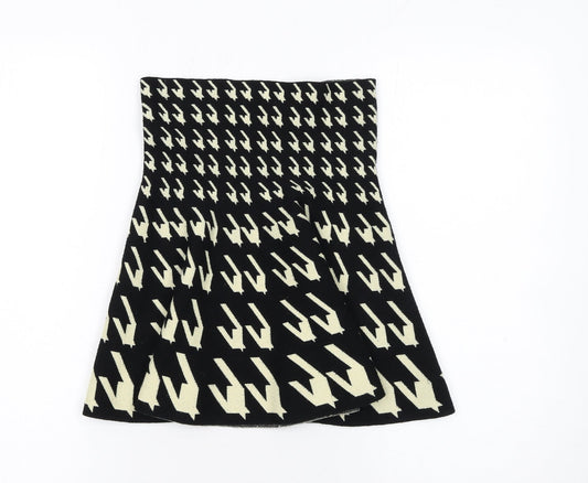 Womens UK Size S LUC-CE A-Line Knit Skirt