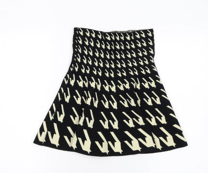 Womens UK Size S LUC-CE A-Line Knit Skirt