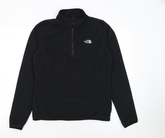 Womens UK Size M The North Face Black Pullover Sweatshirt