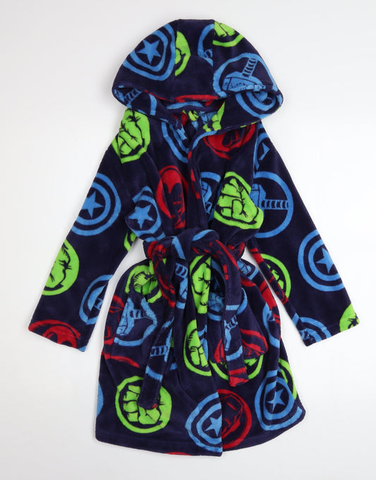 Boys UK Size 7-8 Years George Blue  Robe