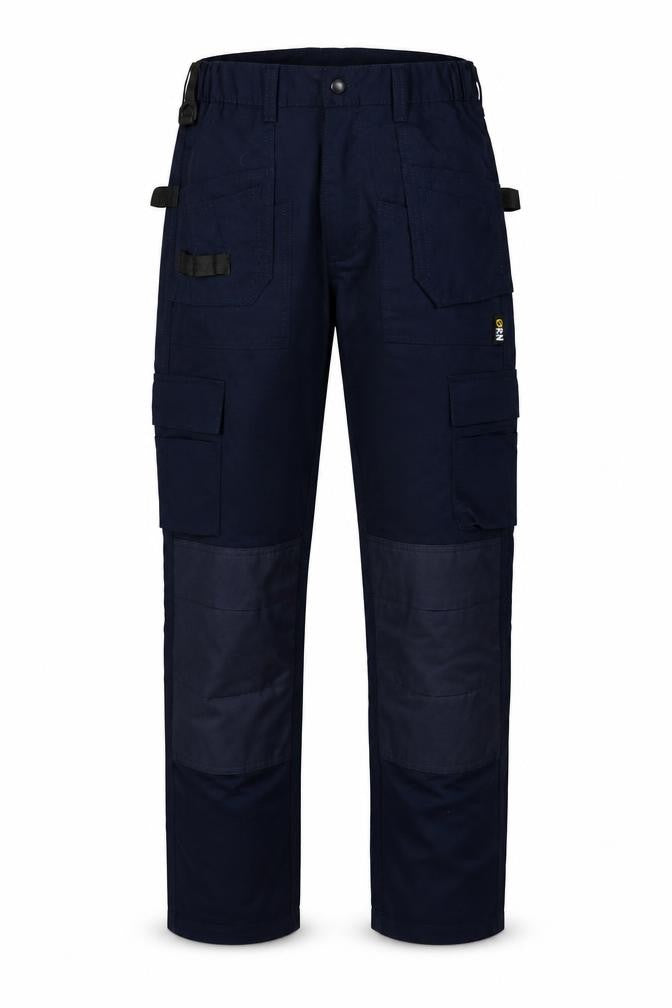 Mens UK Size 30S ORN Regular Fit Cargo Blue Trousers