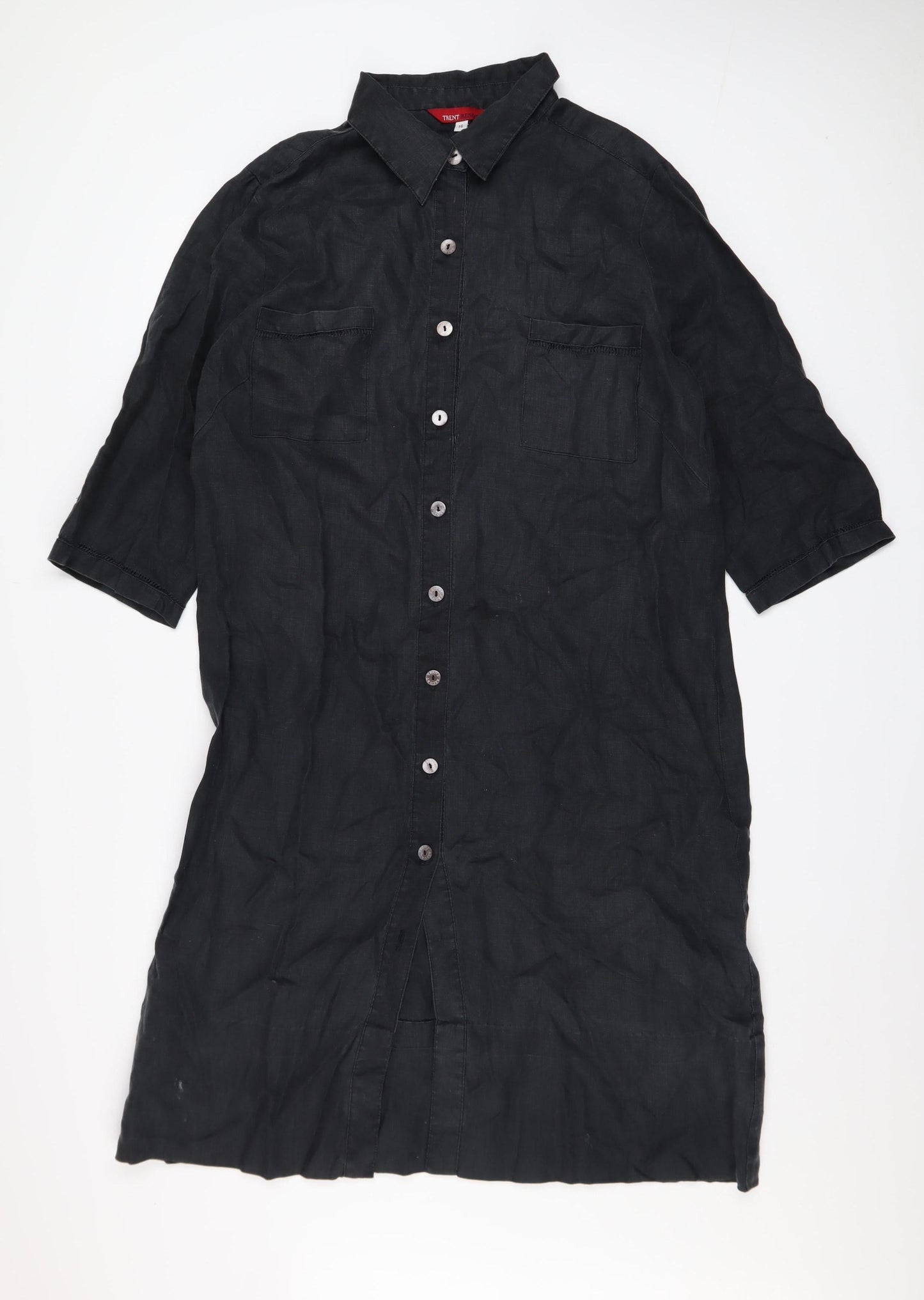 Womens UK Size 16 Trent Resort Shirt Dress