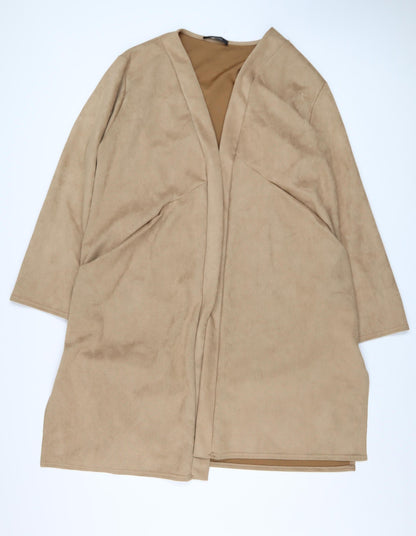 Womens UK Size XL Nicole Collection Beige Basic Jacket