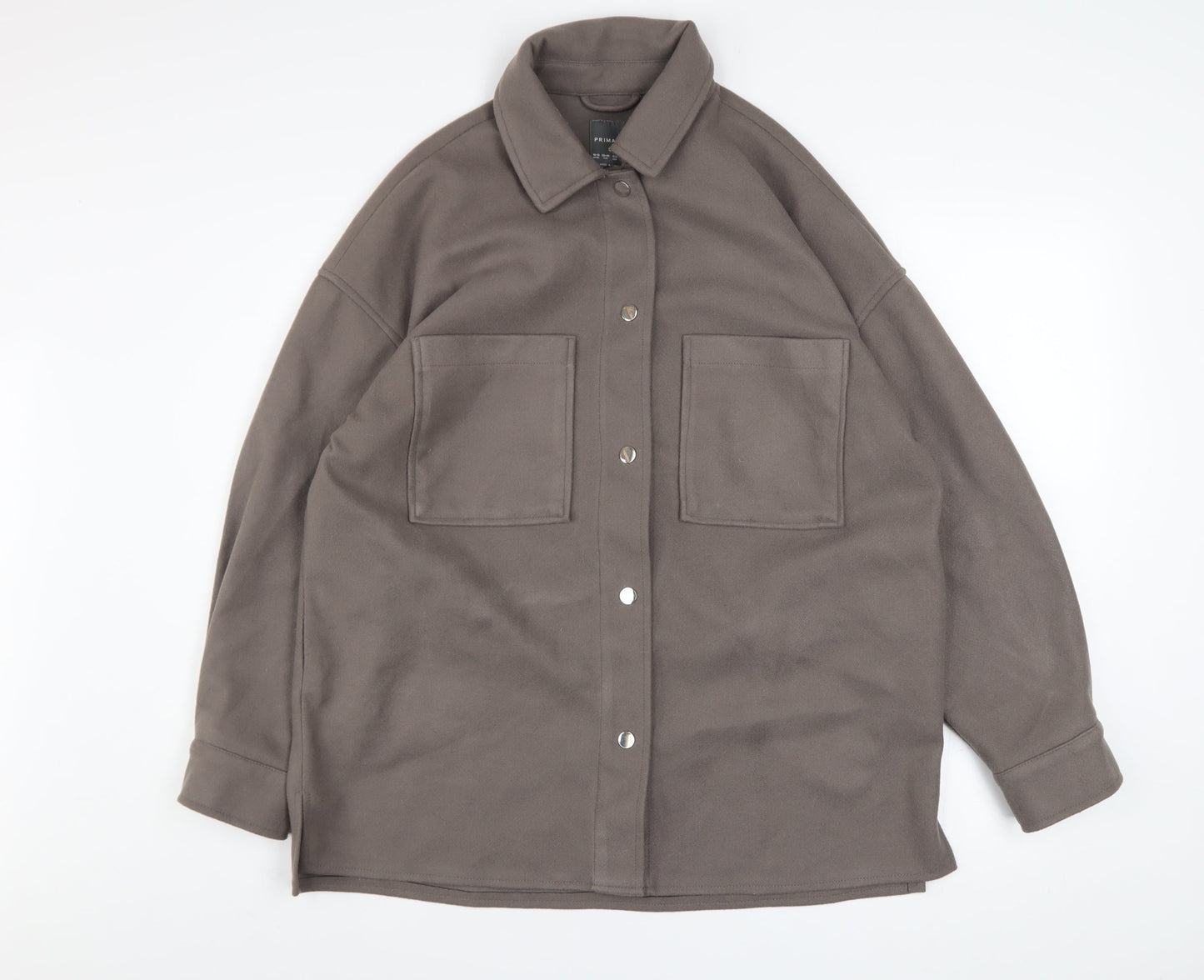 Womens UK Size S Primark Brown Basic Jacket