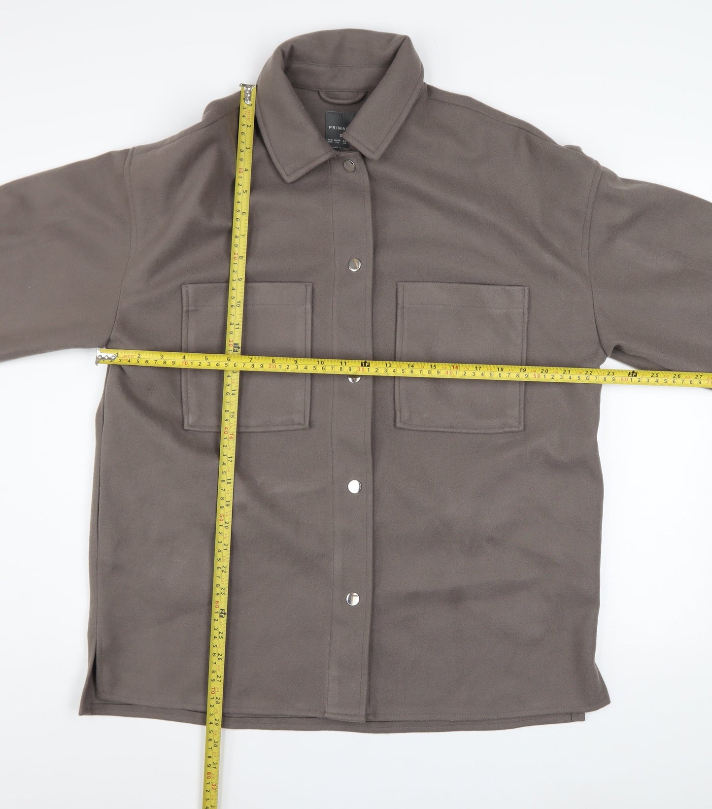 Womens UK Size S Primark Brown Basic Jacket