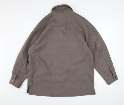 Womens UK Size S Primark Brown Basic Jacket