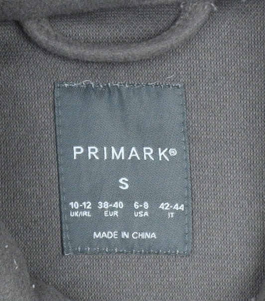 Womens UK Size S Primark Brown Basic Jacket