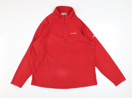 Womens UK Size 16 Craghoppers Red Pullover Sweatshirt