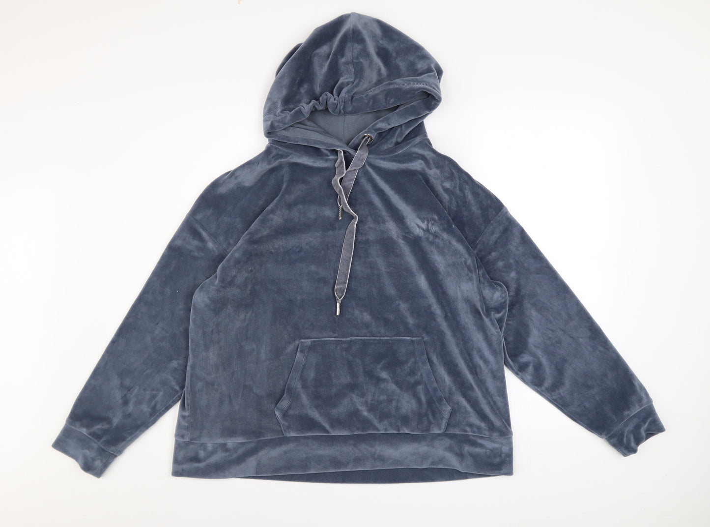 Womens UK Size 16 John Lewis & Partners Blue Pullover Hoodie