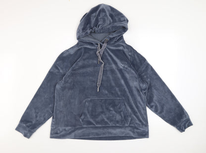 Womens UK Size 16 John Lewis & Partners Blue Pullover Hoodie