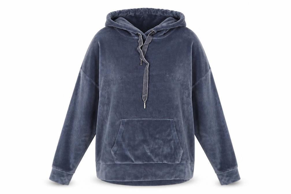 Womens UK Size 16 John Lewis & Partners Blue Pullover Hoodie