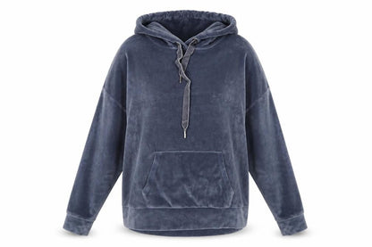 Womens UK Size 16 John Lewis & Partners Blue Pullover Hoodie