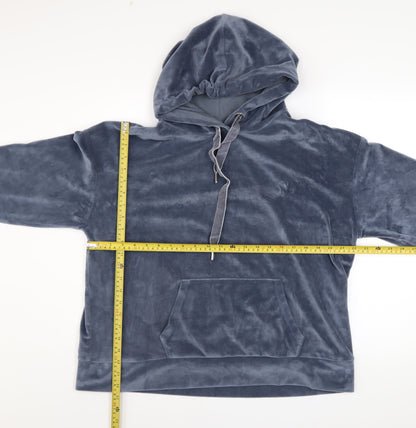 Womens UK Size 16 John Lewis & Partners Blue Pullover Hoodie