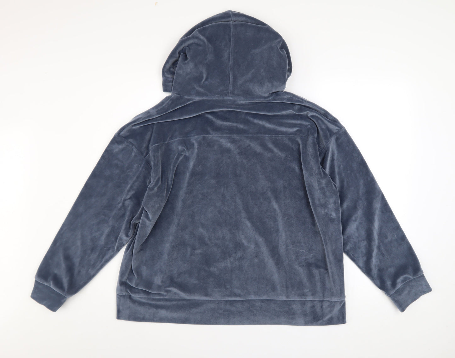 Womens UK Size 16 John Lewis & Partners Blue Pullover Hoodie
