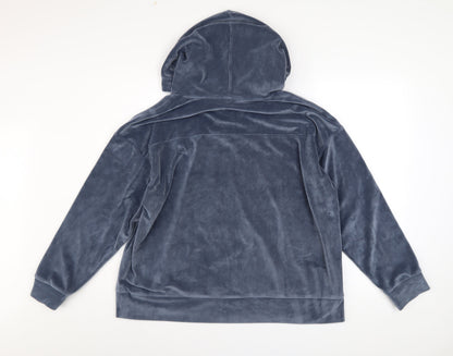 Womens UK Size 16 John Lewis & Partners Blue Pullover Hoodie