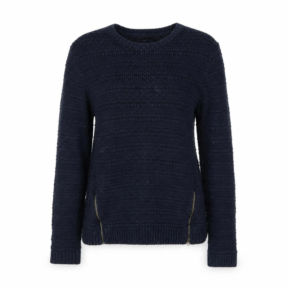 Womens UK Size 10 The White Company Blue Pullover Jumper