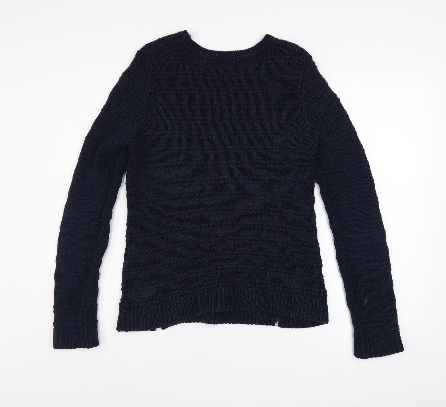 Womens UK Size 10 The White Company Blue Pullover Jumper