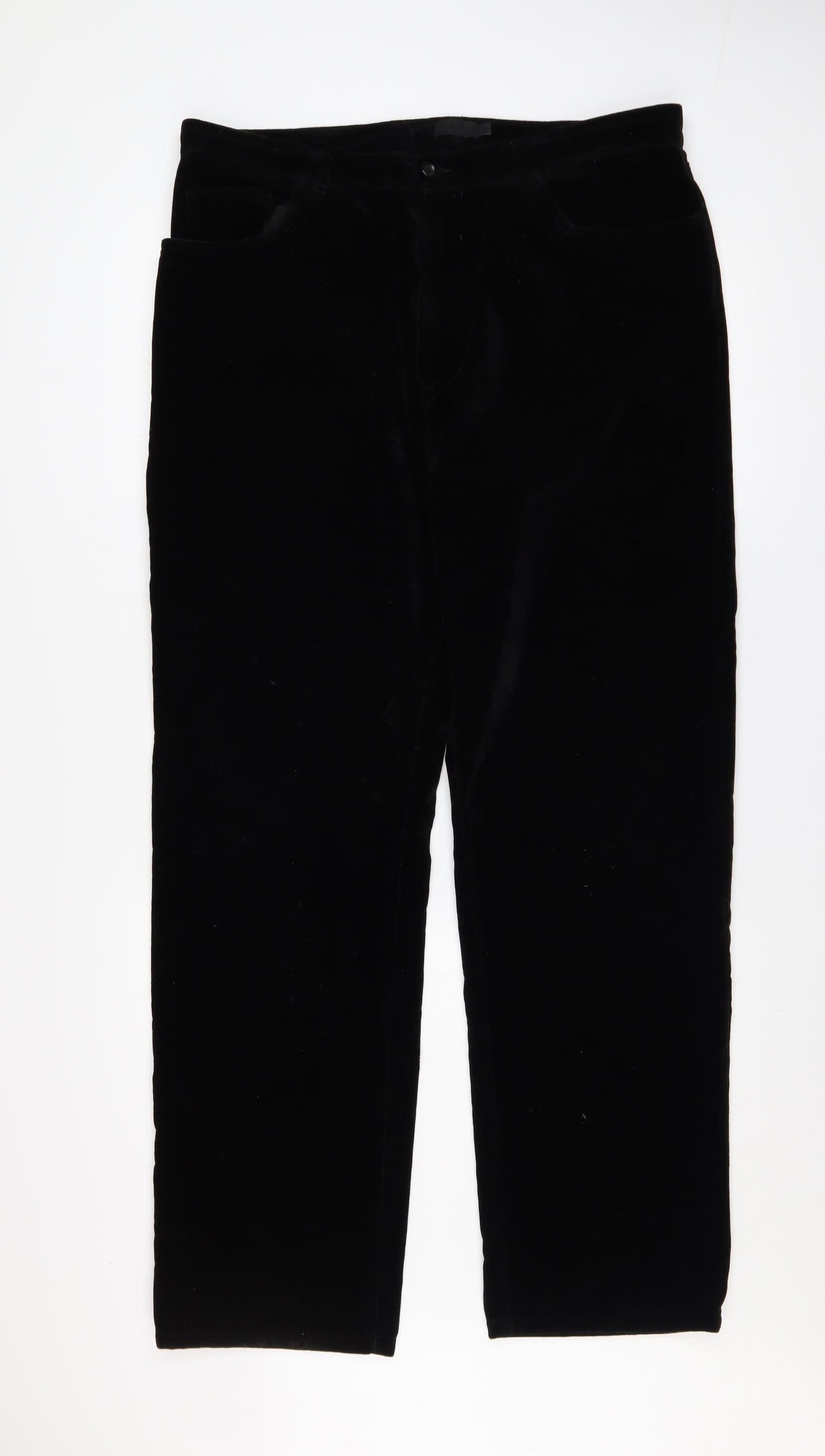 Mens UK Size 36 Stark Regular Fit Formal Party/Cocktail Black Trousers