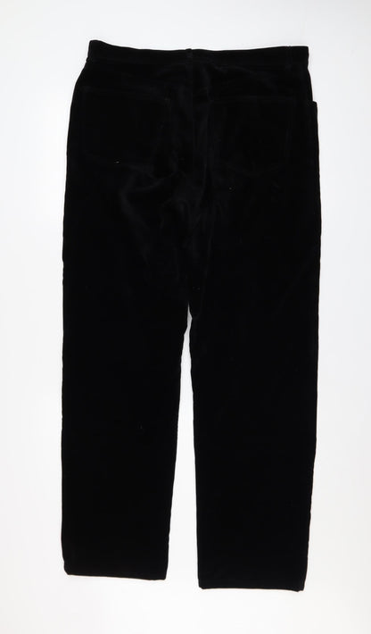 Mens UK Size 36 Stark Regular Fit Formal Party/Cocktail Black Trousers