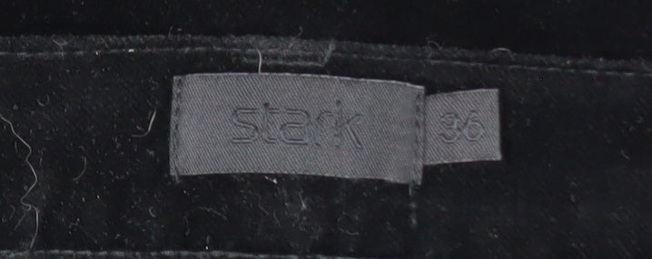 Mens UK Size 36 Stark Regular Fit Formal Party/Cocktail Black Trousers