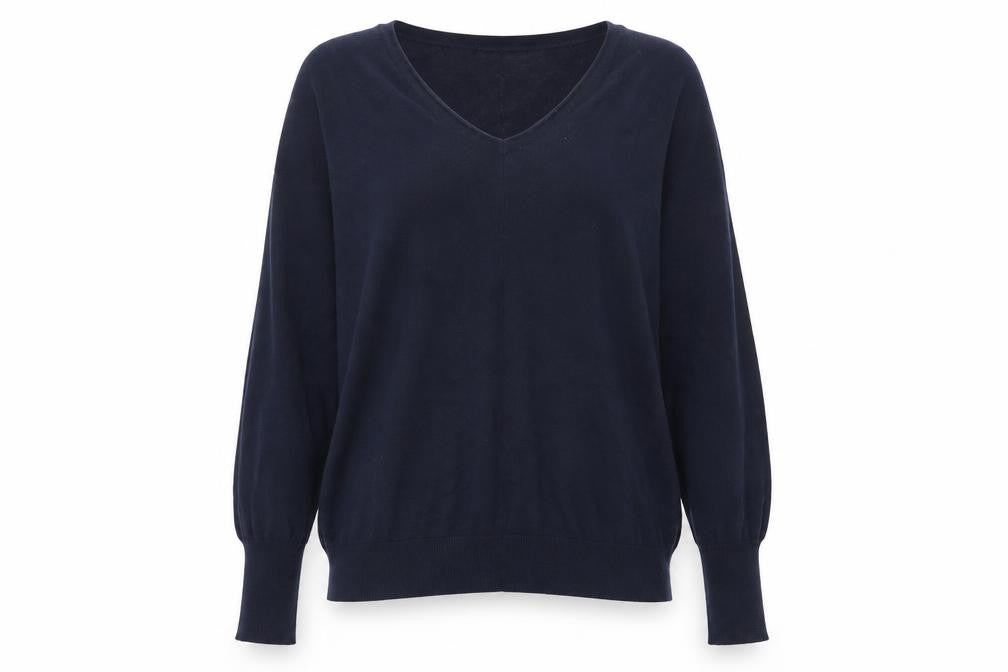 Womens UK Size S Hush Blue Pullover Jumper