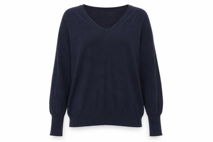Womens UK Size S Hush Blue Pullover Jumper