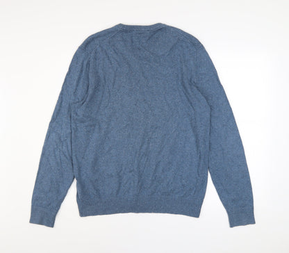 Mens UK Size L Gap Blue Pullover Jumper