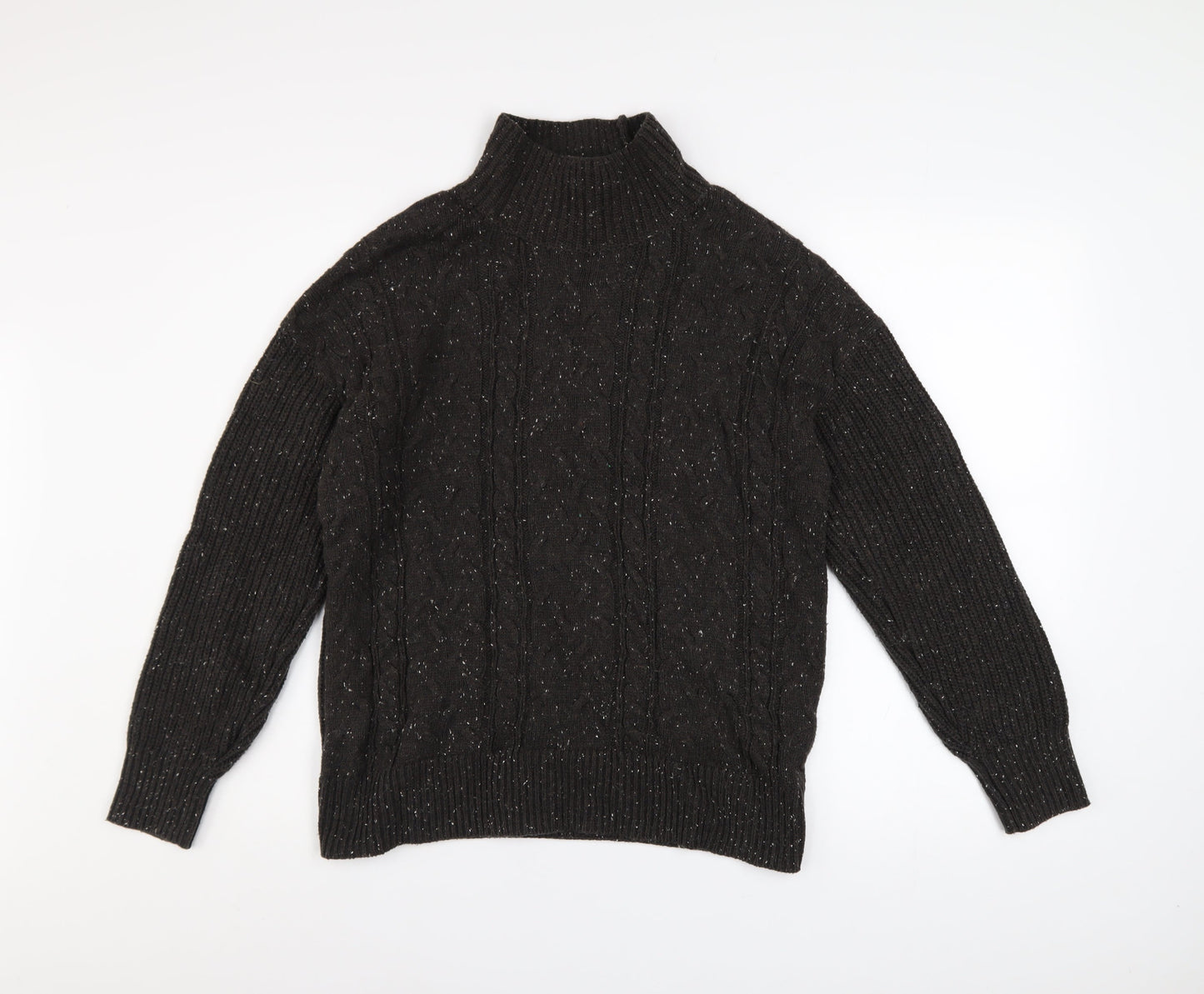 Mens UK Size M Joe Fresh Black Pullover Jumper