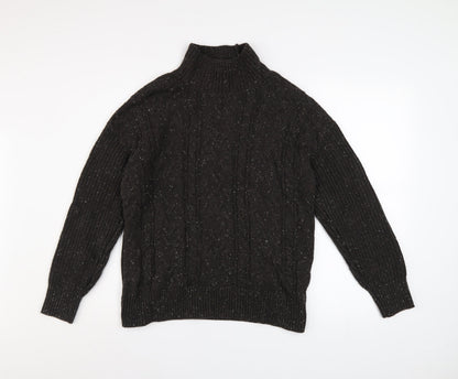 Mens UK Size M Joe Fresh Black Pullover Jumper