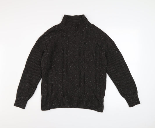 Mens UK Size M Joe Fresh Black Pullover Jumper