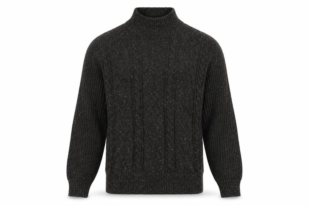 Mens UK Size M Joe Fresh Black Pullover Jumper