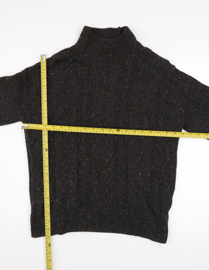 Mens UK Size M Joe Fresh Black Pullover Jumper