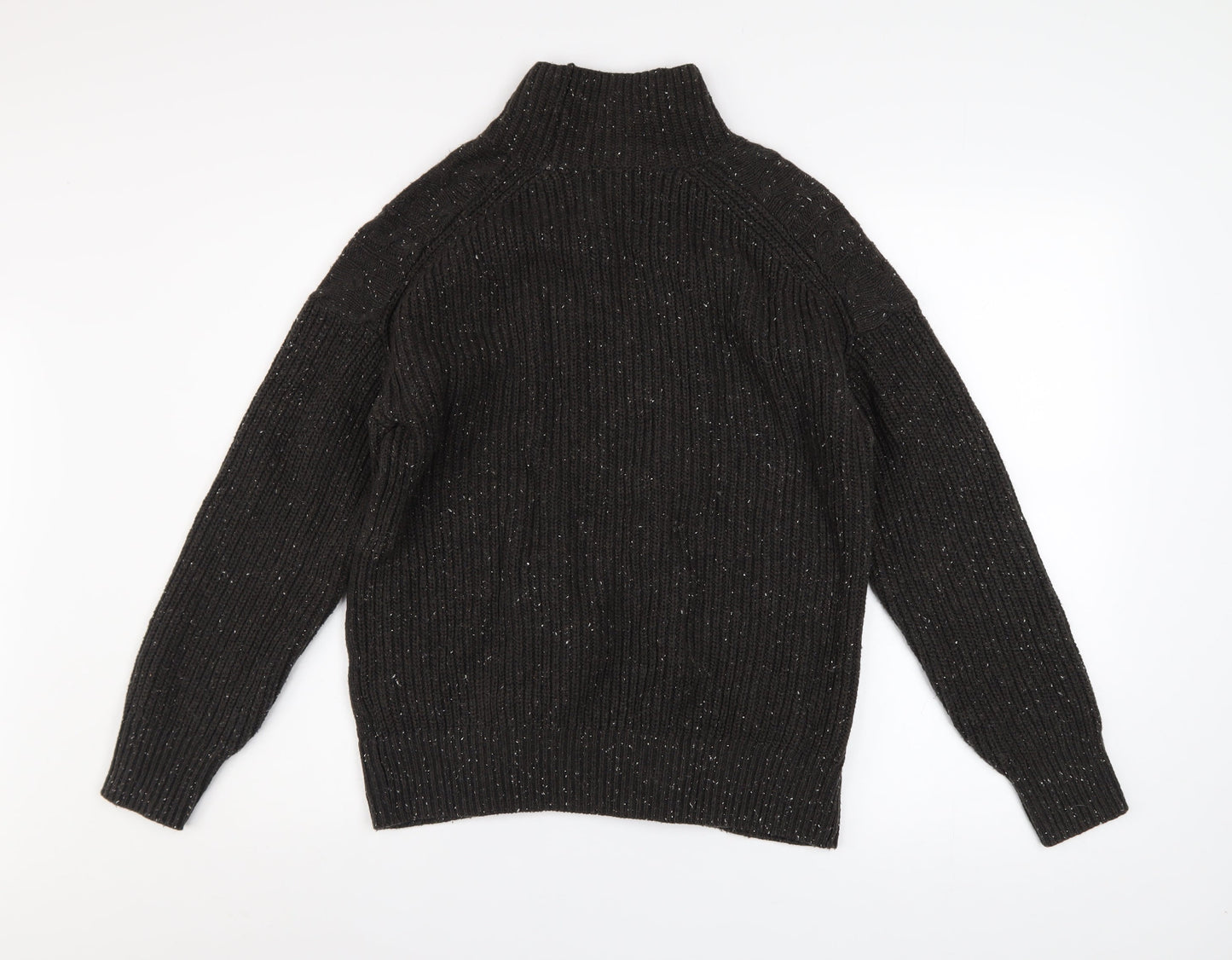 Mens UK Size M Joe Fresh Black Pullover Jumper