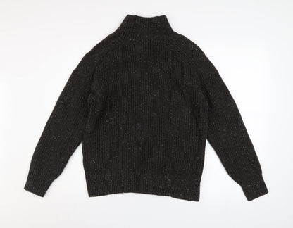 Mens UK Size M Joe Fresh Black Pullover Jumper