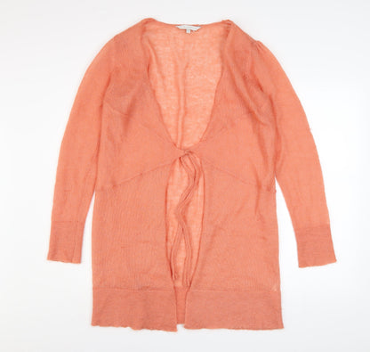 Womens UK Size 12 Rocha.John Rocha Orange Cardigan Jumper