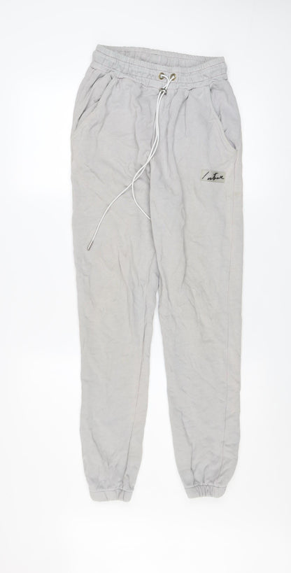 Mens UK Size XS The Couture Club Regular Fit Jogger Grey Trousers