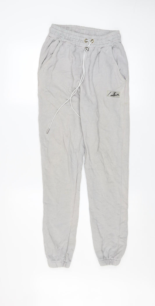 Mens UK Size XS The Couture Club Regular Fit Jogger Grey Trousers