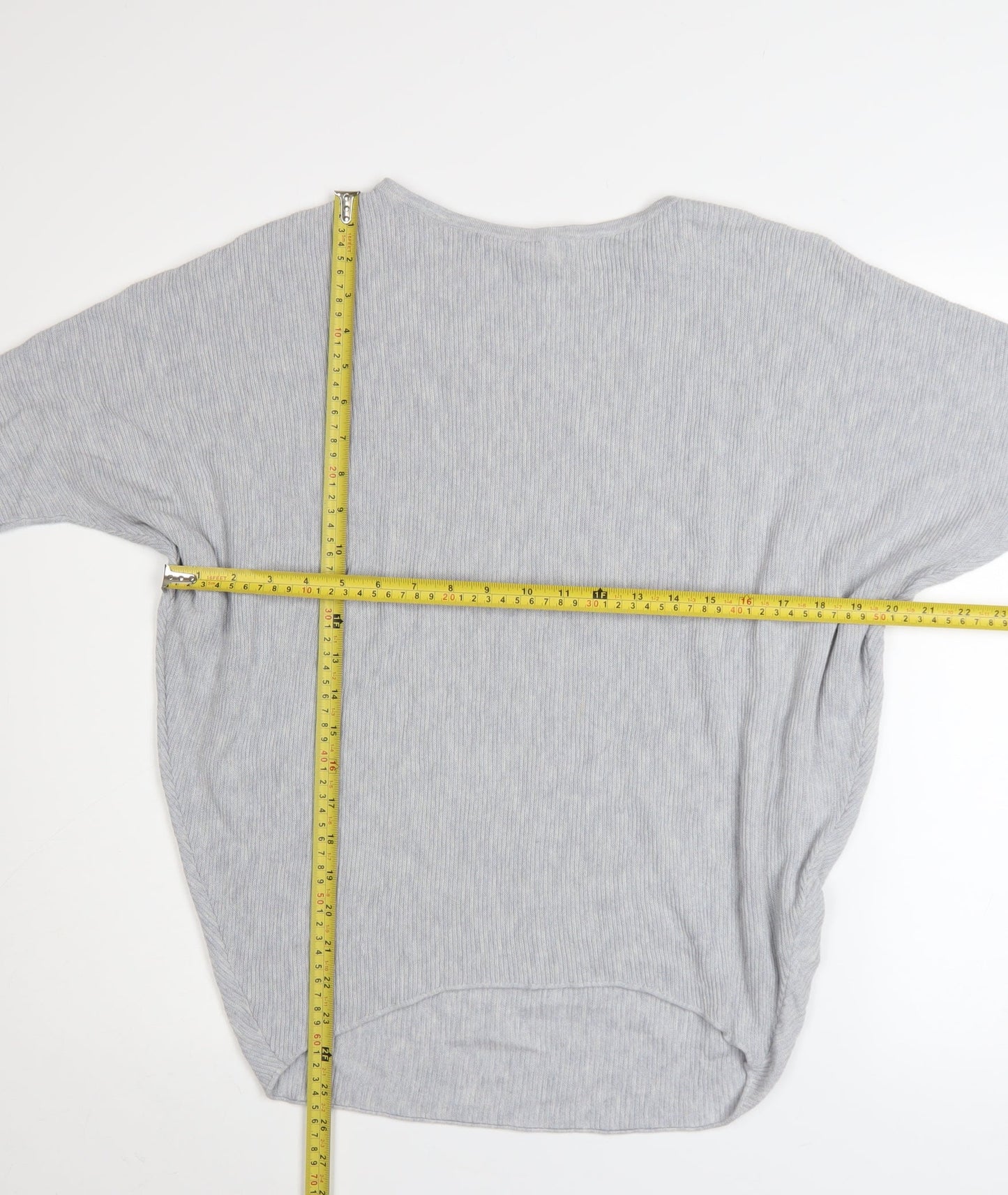 Womens UK Size M Phase Eight Grey Pullover Jumper