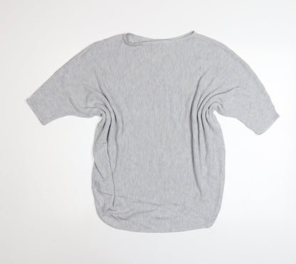 Womens UK Size M Phase Eight Grey Pullover Jumper