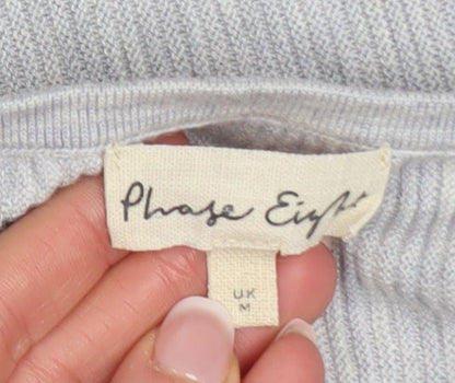 Womens UK Size M Phase Eight Grey Pullover Jumper