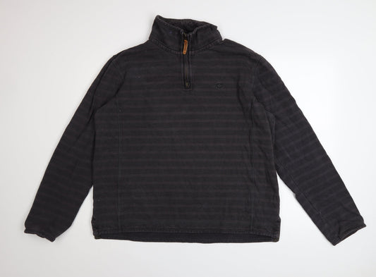 Mens UK Size L FatFace Grey Pullover Sweatshirt