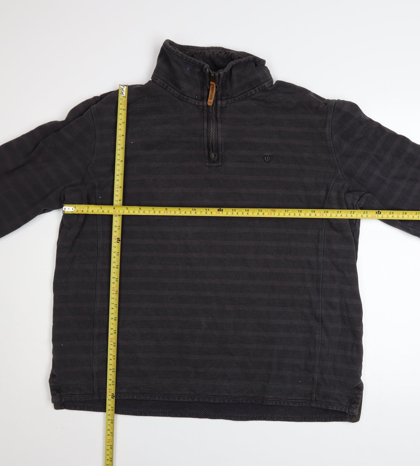 Mens UK Size L FatFace Grey Pullover Sweatshirt